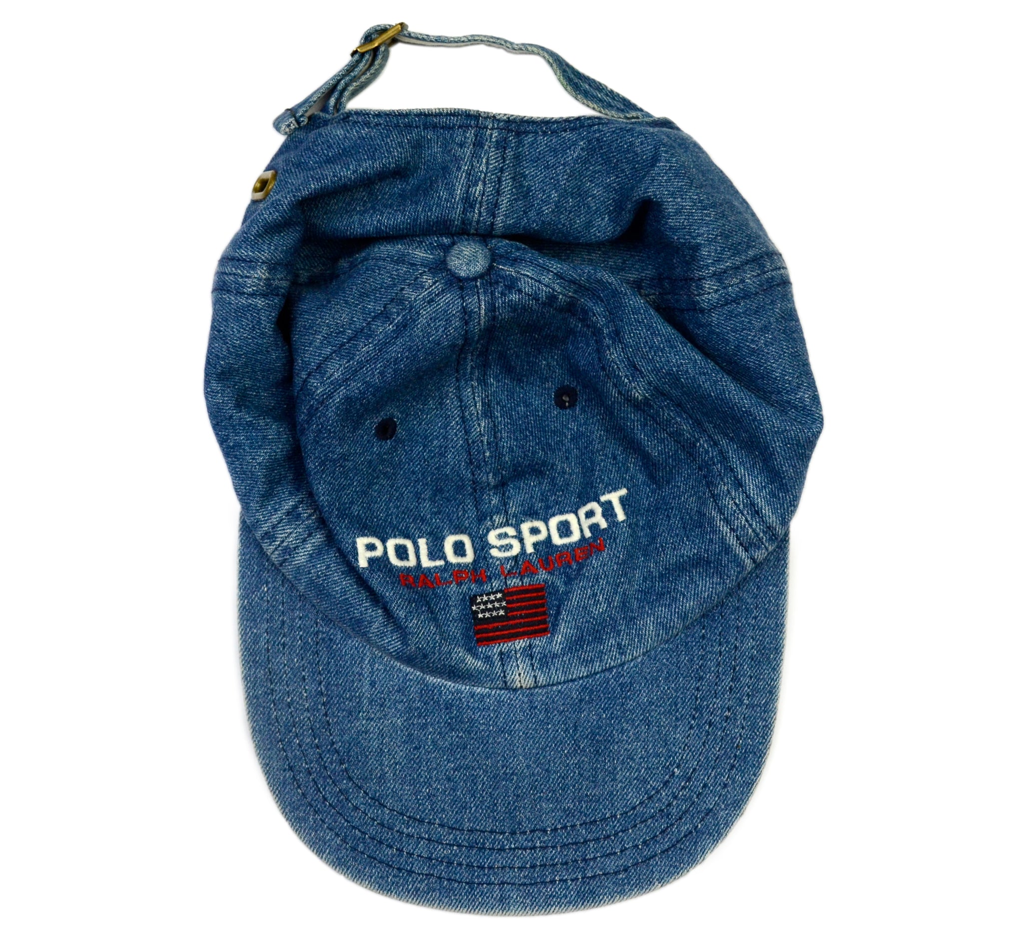 Vintage Polo Sport Denim Hat