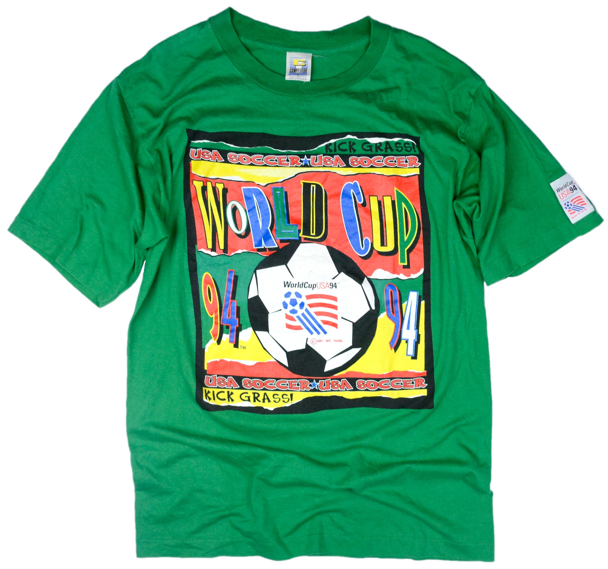 Vintage FIFA World Cup USA Bid T-Shirt (1991)